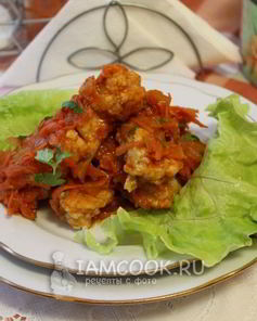 Треска под маринадом