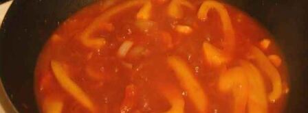 треска в томатном соусе. Шаг 21