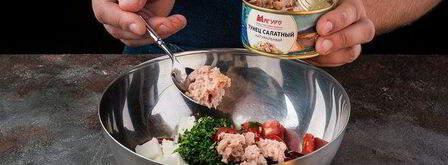 тунец с фасолью и чили. Шаг 3