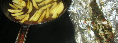 запеченная рыба не все коту минтай. Шаг 6