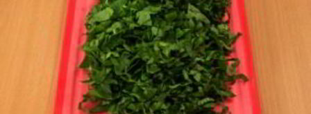 запеченная семга под шпинатным соусом. Шаг 4