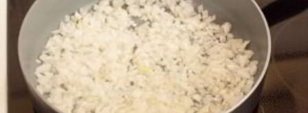 запеченная семга под шпинатным соусом. Шаг 5