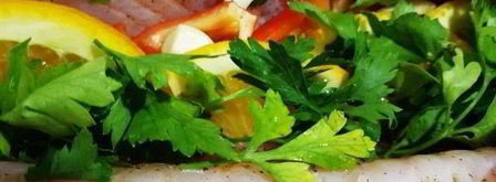 запеченный белый амур с овощами. Шаг 6