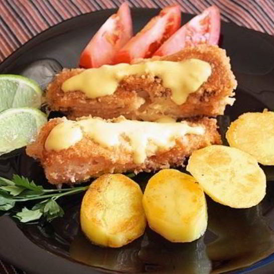 Рецепт жареного хека