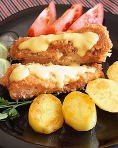 Жареный хек