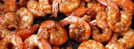 жареные креветки с руколой и вялеными помидорами. Шаг 5