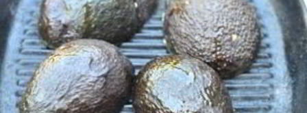 жареные креветки в авокадо. Шаг 3