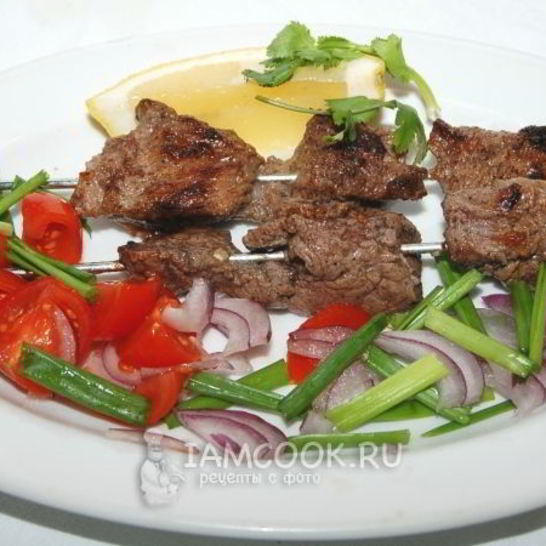 Рецепт домашнего шашлыка из говядины