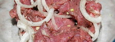 домашний шашлык из говядины. Шаг 4