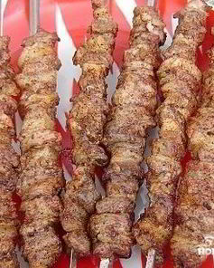 Классический шашлык из баранины