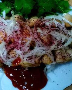 Куриный шашлычок с кленовым соусом