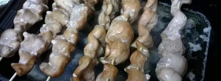 куриный шашлычок с кленовым соусом. Шаг 5