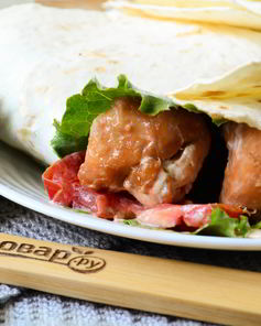 Куриный шашлык в лаваше