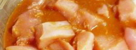 куриный шашлык в соевом маринаде с маслинами. Шаг 3