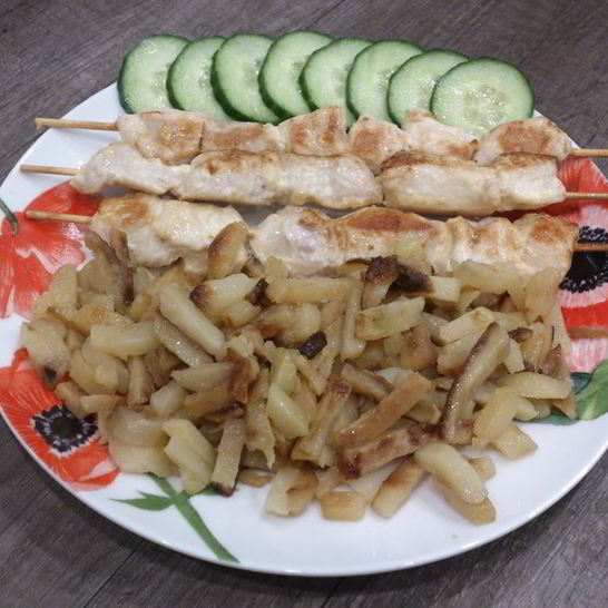 Рецепт куриного шашлыка