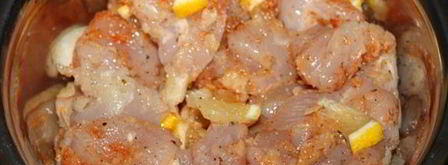 куриные шашлычки в духовке. Шаг 2