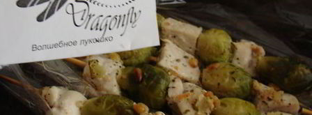 шашлычки из курицы и брюссельской капусты. Шаг 13