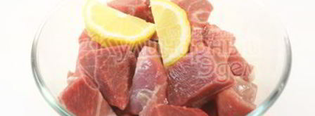 шашлычки с помидорками в лимонном маринаде. Шаг 3