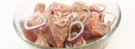 шашлычки с помидорками в лимонном маринаде. Шаг 4