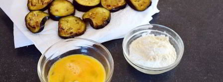 шашлык из баклажана в кляре с сыром. Шаг 10