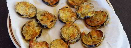 шашлык из баклажана в кляре с сыром. Шаг 13