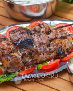 Шашлык из баранины на кефире