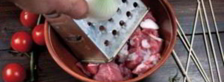 шашлык из баранины в духовке. Шаг 3