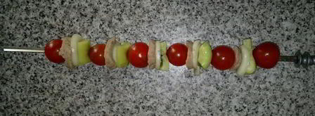 шашлык из бычьих яиц в духовке. Шаг 11