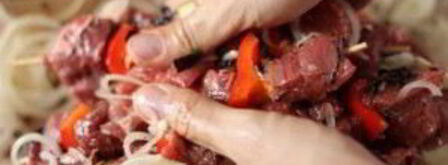 шашлык из говядины. Шаг 8