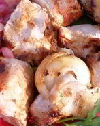 Шашлык из индейки на кефире