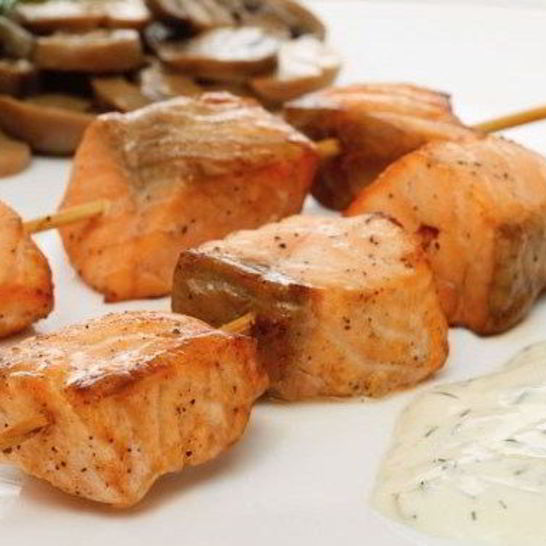 Рецепт шашлыка из лосося