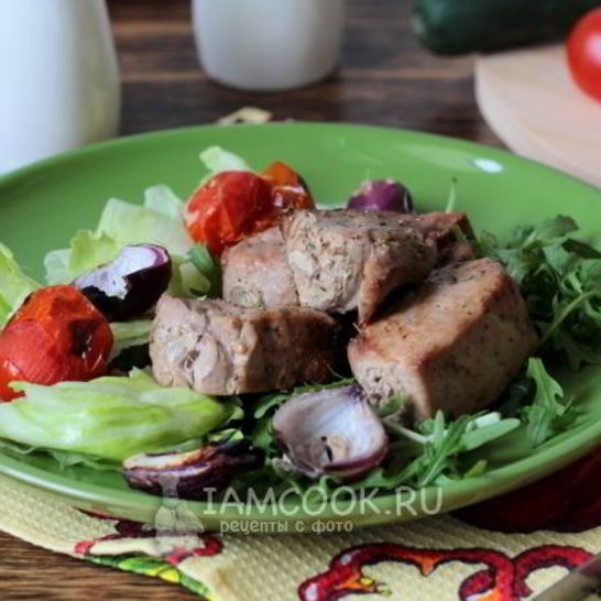 Рецепт шашлыка из рыбы на мангале