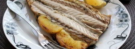 шашлык из скумбрии на решетке. Шаг 12