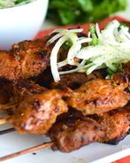 Шашлык из свинины на майонезе