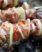 Шашлык из свинины по-питерски