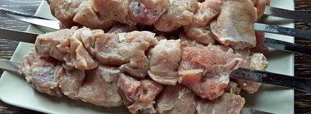 шашлык из свинины с лимоном и луком. Шаг 14