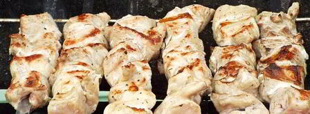 шашлык из свинины с лимоном и луком. Шаг 15