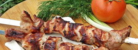 шашлык из свинины с лимоном и луком. Шаг 16