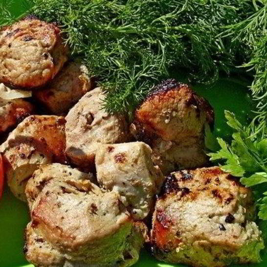 Рецепт шашлыка из свинины с луком