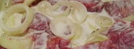 шашлык из свинины с луком. Шаг 3