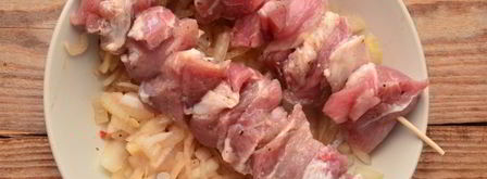 шашлык из свинины в фольге в духовке. Шаг 6