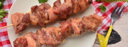 шашлык из свинины в фольге в духовке. Шаг 8