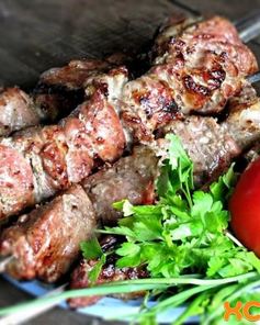 Шашлык из свиной шеи