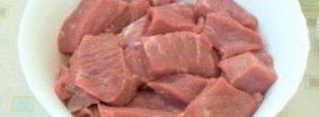 шашлык из телятины в кефире. Шаг 2