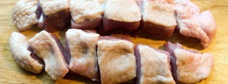 шашлык из утки. Шаг 2