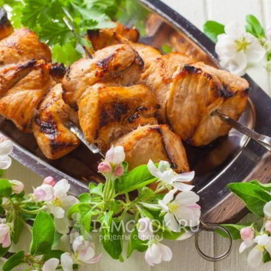 Рецепт шашлыка в духовке с дымком
