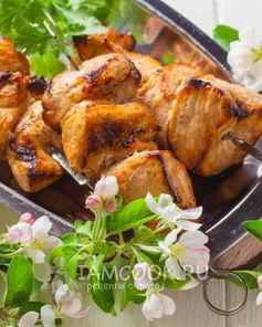 Шашлык в духовке с дымком