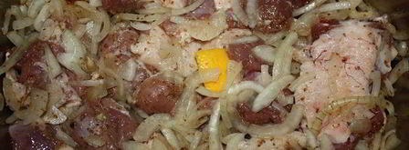 шашлык в казане. Шаг 3