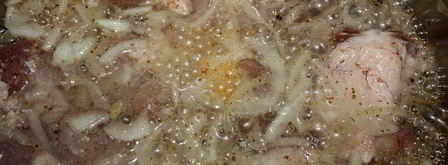 шашлык в казане. Шаг 4