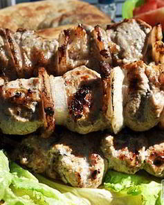 Шашлык в кефирном маринаде